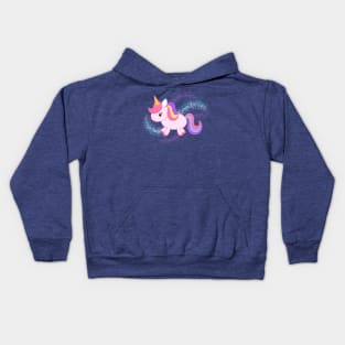 Cute Unicorn Art Kids Hoodie